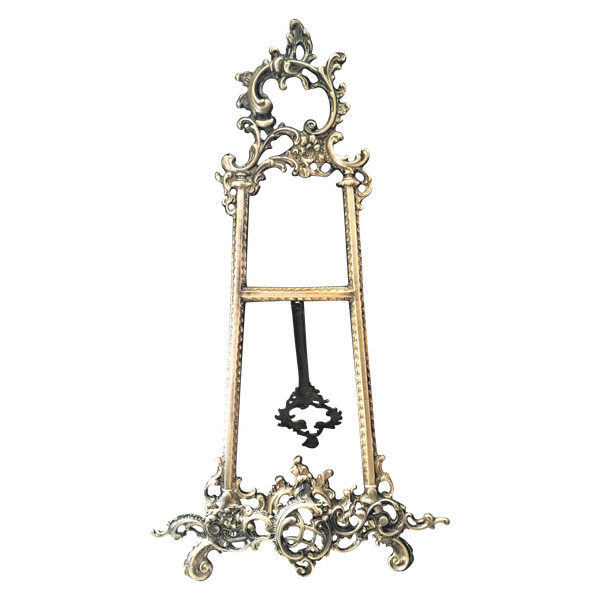 Old Louis XV style bronze frame support