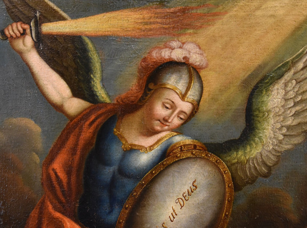  Saint Michael The Archangel, Juan Pedro López (venezuela, 1724 - 1787)