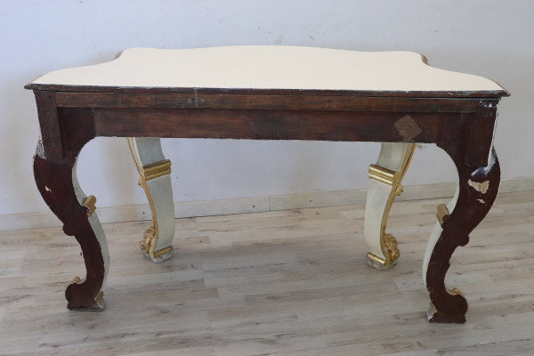 Italian Baroque Style Console Table 