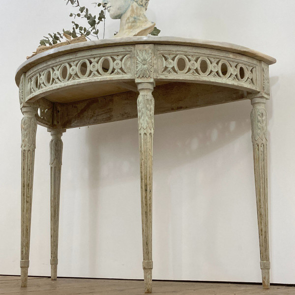 Louis XVI period console table