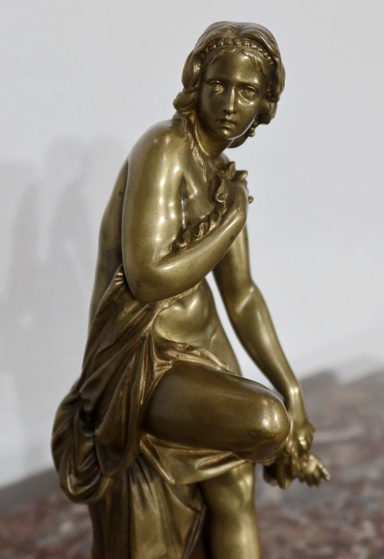  Bronze d’une Baigneuse, de A. Carrier-Belleuse - Milieu XIXe 