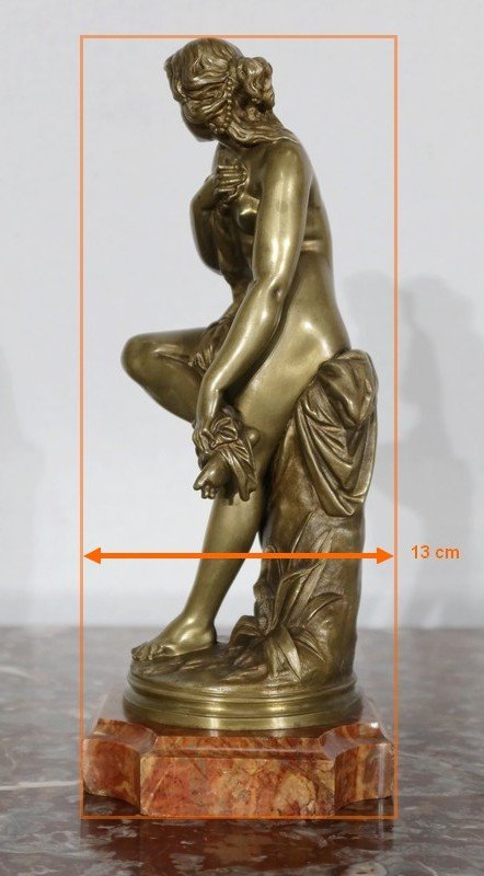  Bronze d’une Baigneuse, de A. Carrier-Belleuse - Milieu XIXe 