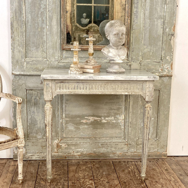 Louis XVI period console table