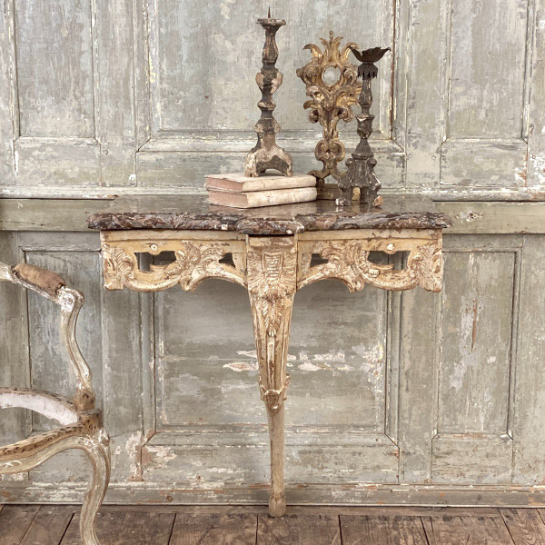 Louis XV period console table