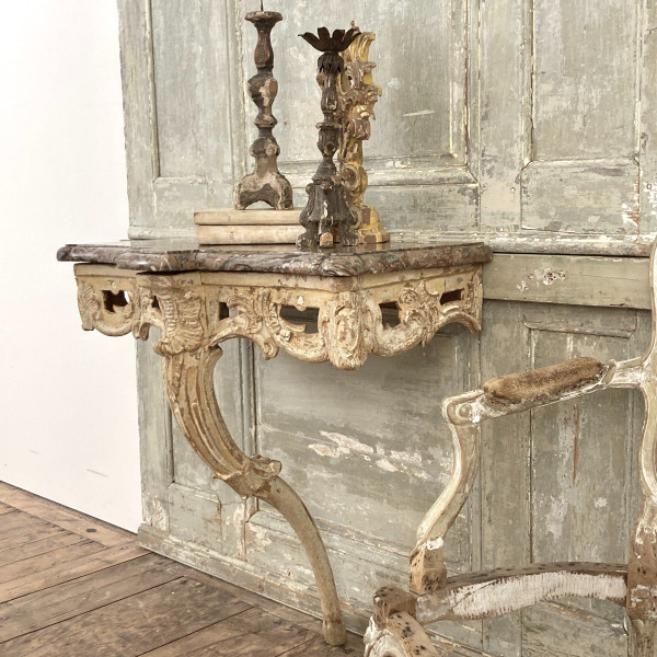 Louis XV period console table