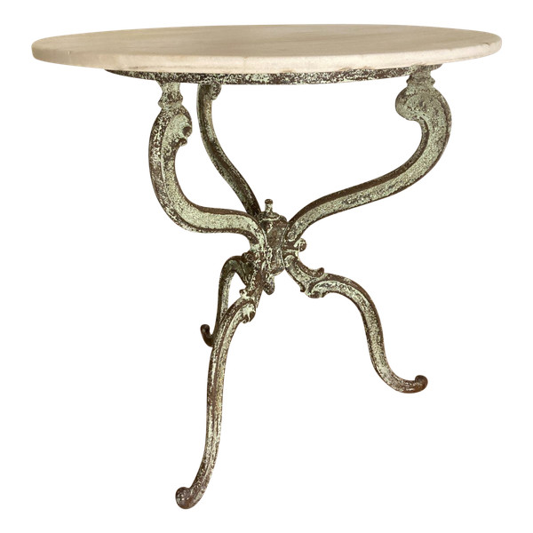 Cast Iron Pedestal Table XIX