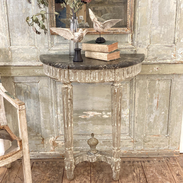 Louis XVI period console table