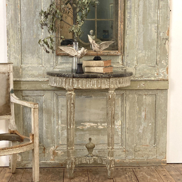 Louis XVI period console table