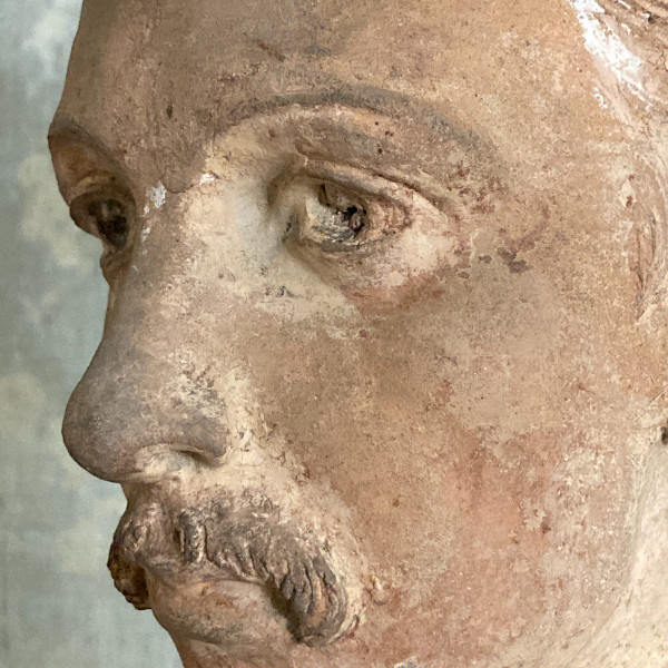 Busto in terracotta XIX