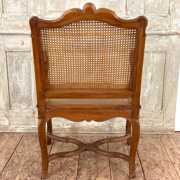 Regency period caned seat