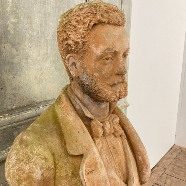 Grand buste du sculpteur Philippe Poitevin