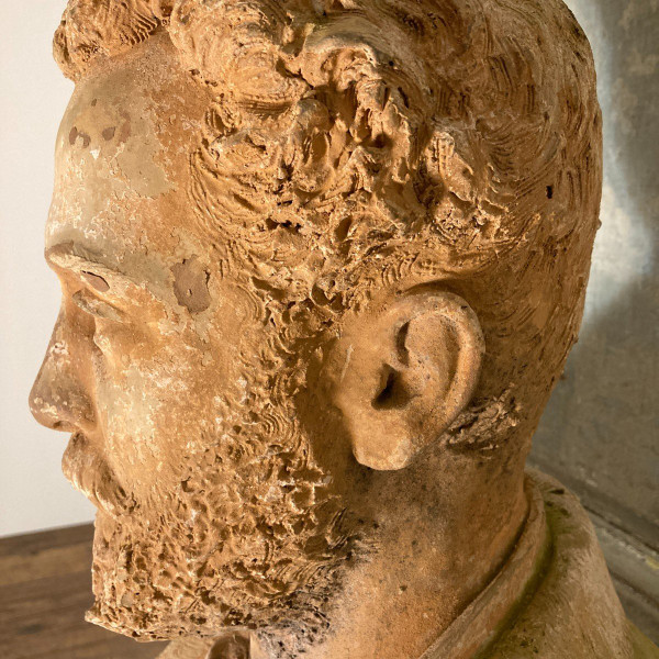 Grand buste du sculpteur Philippe Poitevin