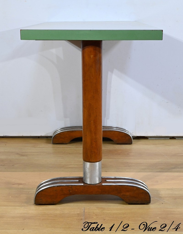 Bistro tables from the 1950s