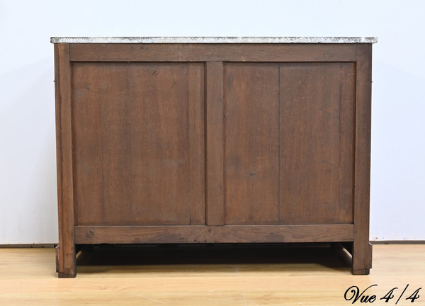 Credenza in mogano impiallacciato del XIX secolo