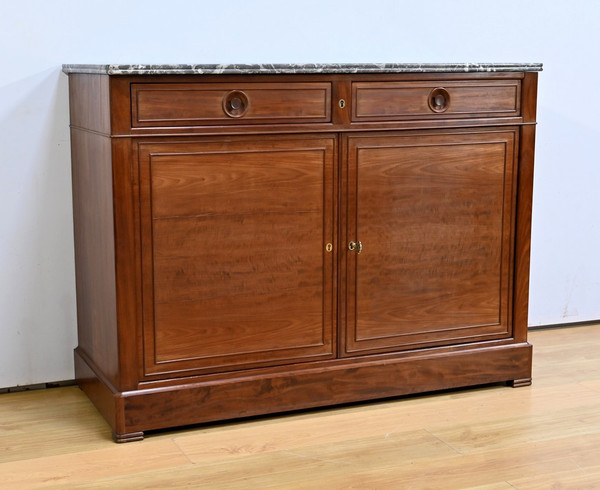 Credenza in mogano impiallacciato del XIX secolo