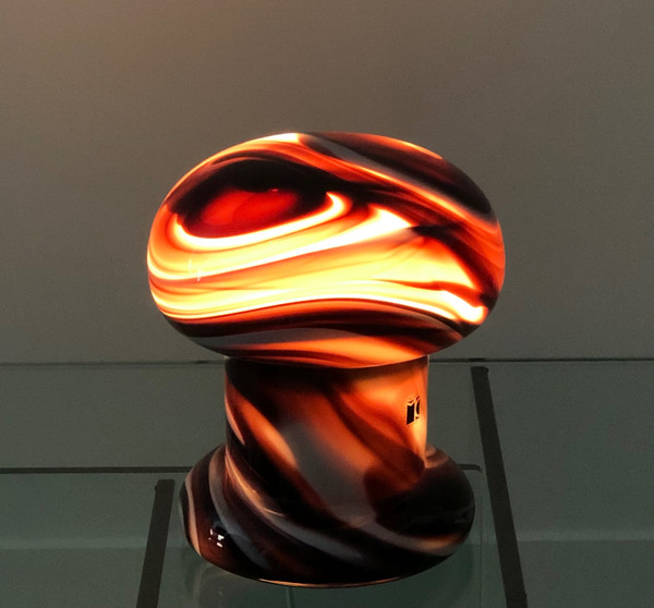 Murano glass table lamp by Carlo Moretti, Italy, 1960s