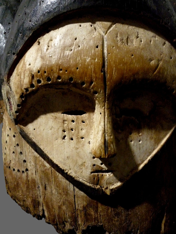 Mask Helmet or Helm Ngontang of the Fangs