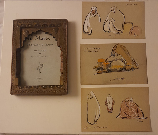 Marcel Vicaire 1893-1976 In Morocco 29 album sheets