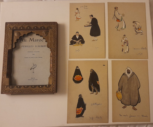 Marcel Vicaire 1893-1976 In Morocco 29 album sheets