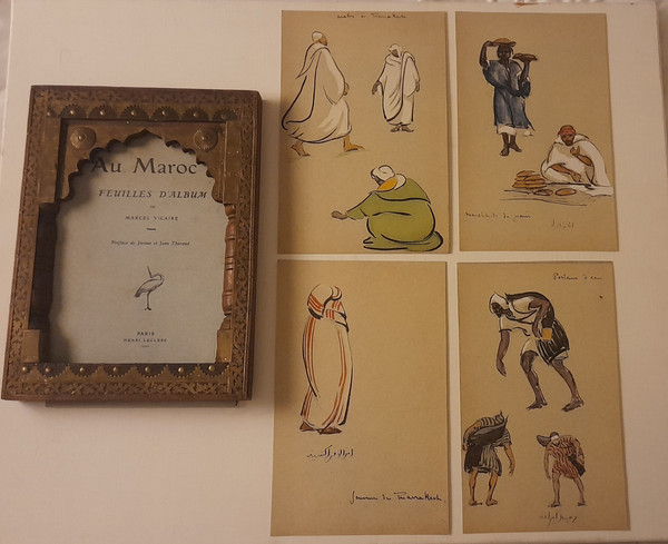 Marcel Vicaire 1893-1976 In Morocco 29 album sheets