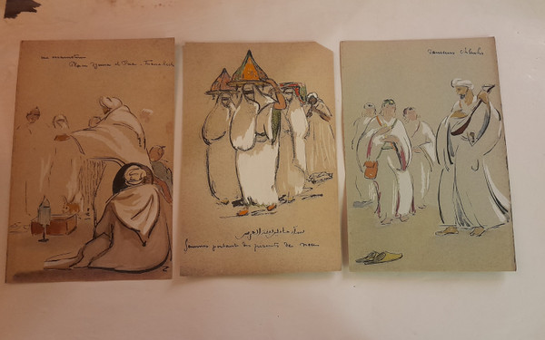 Marcel Vicaire 1893-1976 In Morocco 29 album sheets