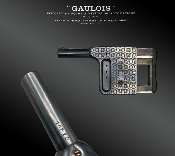 “GAULOIS” automatic repeating pistol No. 2 - France - 19th century