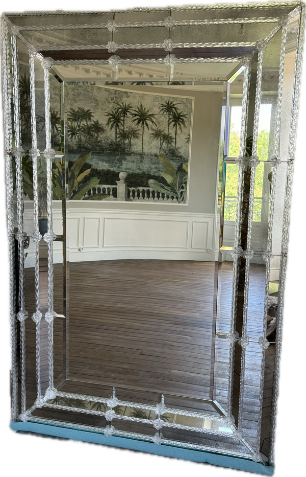 Très beau et important Miroir Maison Veronese 