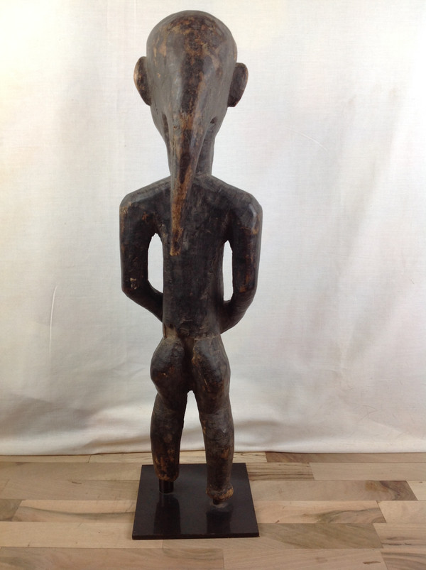 Very beautiful Hemba statue from the Democratic Republic of Congo, old.