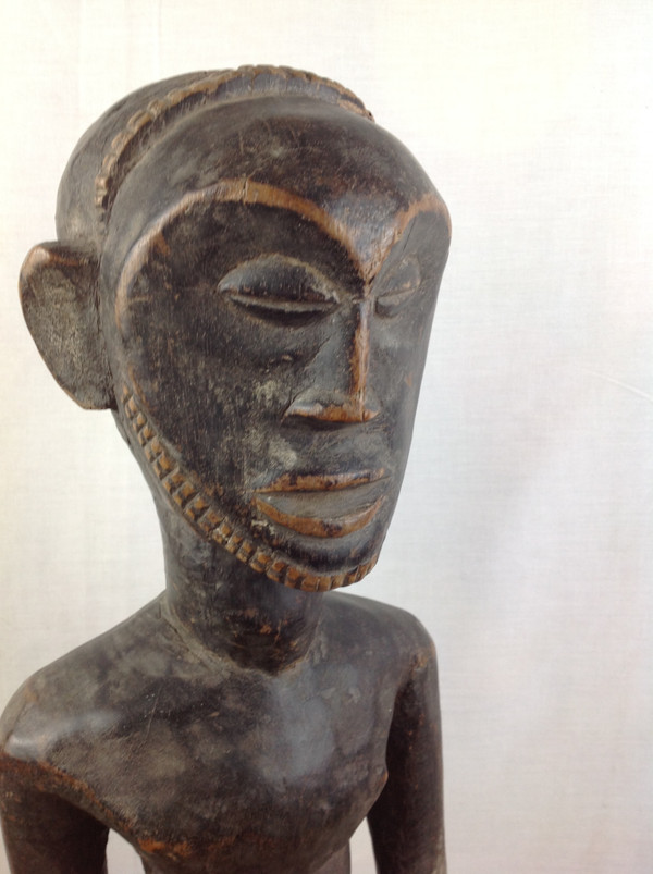 Very beautiful Hemba statue from the Democratic Republic of Congo, old.