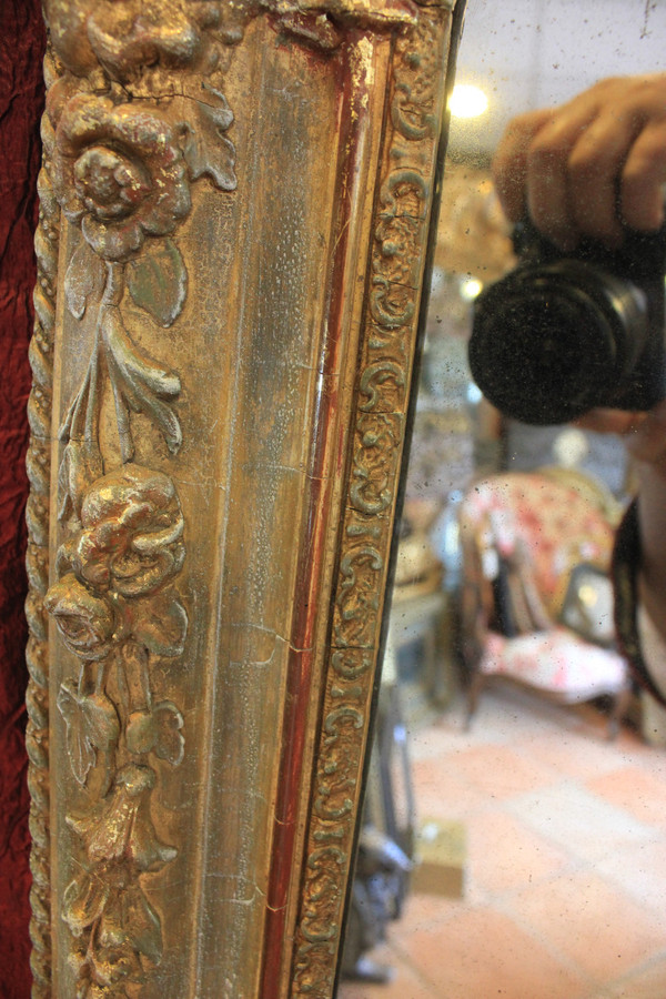 Miroir du milieu du XIXème siècle