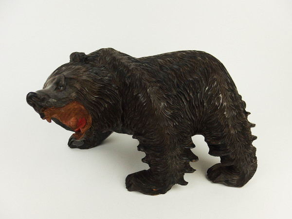 Carved Wooden Ainu Bear