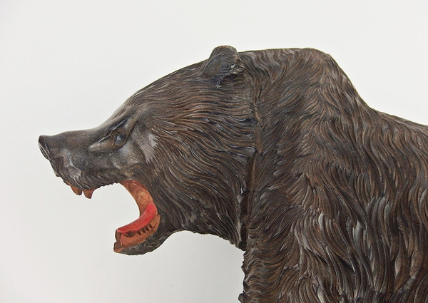 Carved Wooden Ainu Bear