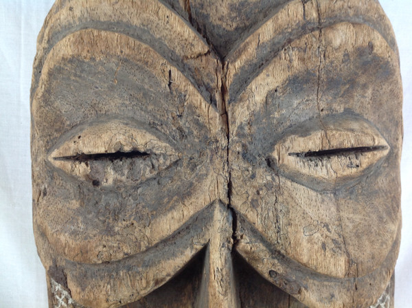 Bembe "owl" mask, Democratic Republic of Congo.