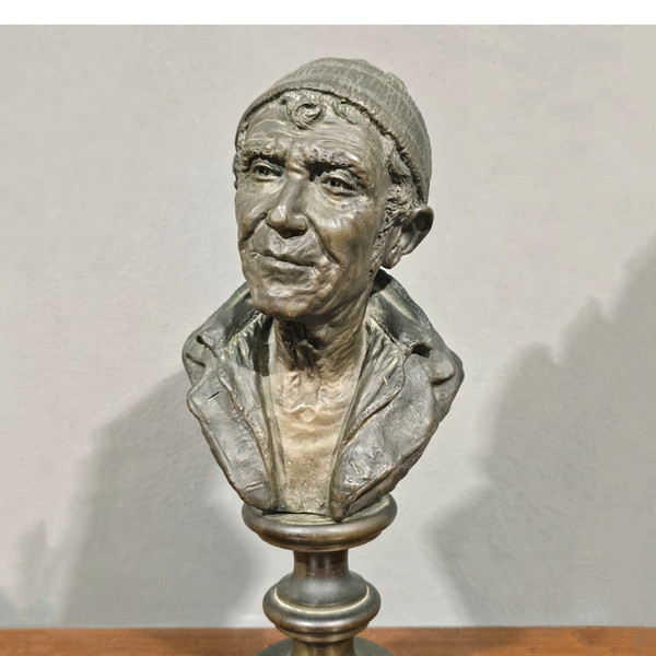 Domenico Marzatico 1839 - 1915 Bronze sculpture