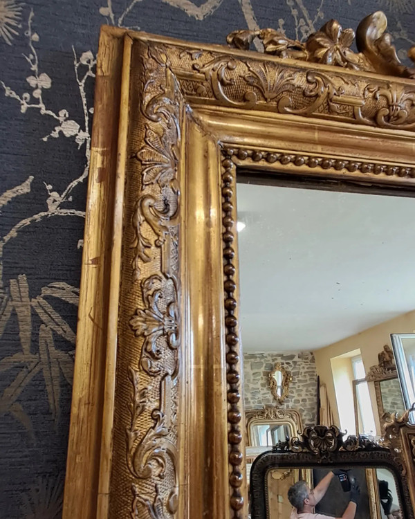 Louis XV-inspired mirror 153 x 98