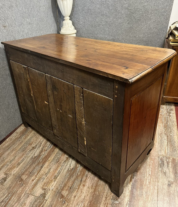 Louis XV period solid walnut buffet / sideboard circa 1750