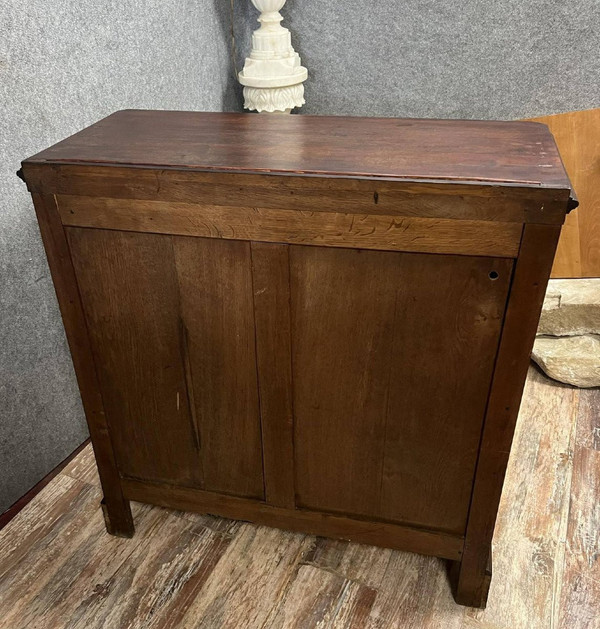 Napoleon III period mahogany bookcase circa 1850