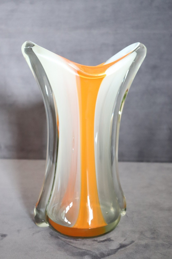 Italian Murano Large Vase 1960s