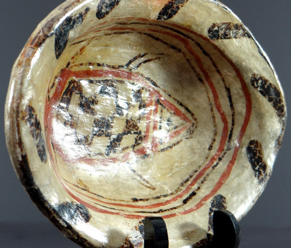 Tunisia, Berber People, Sejnane Village, Early 20th century, Glazed Earthenware Dish.