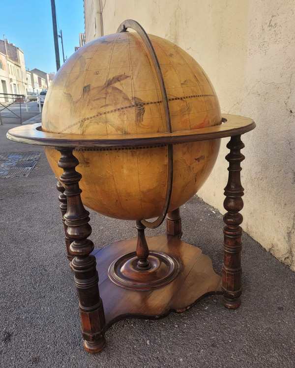 Celestial Globe On Stand, Late 19th Early 20th Century