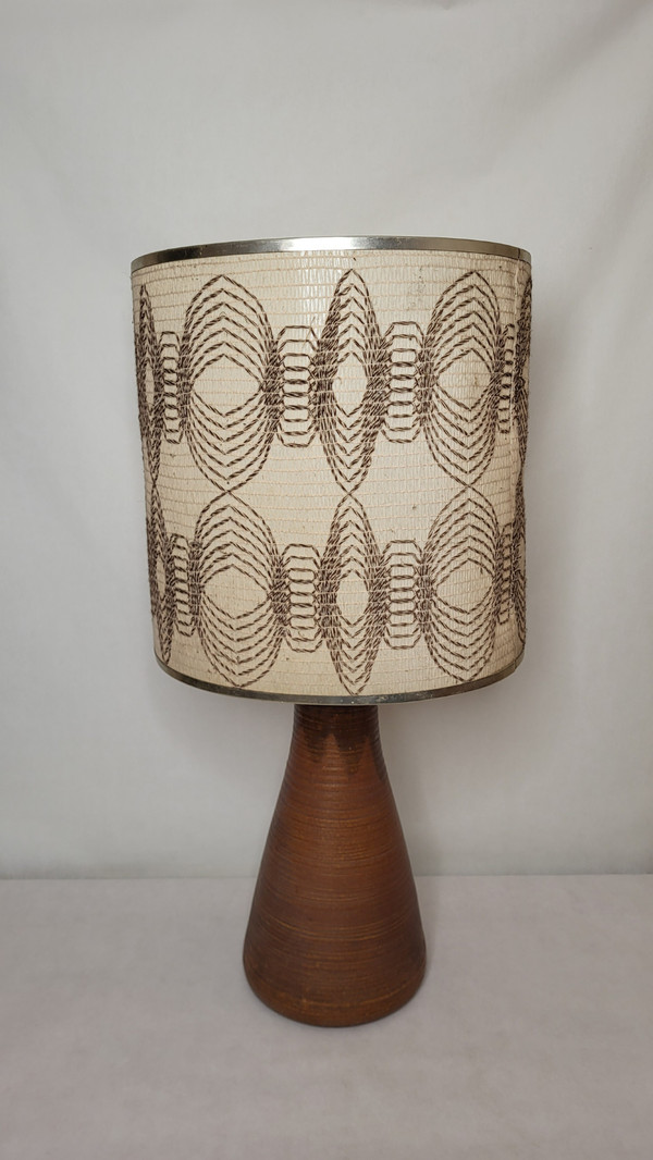 Lampe en céramique d'Accolay / 1970's