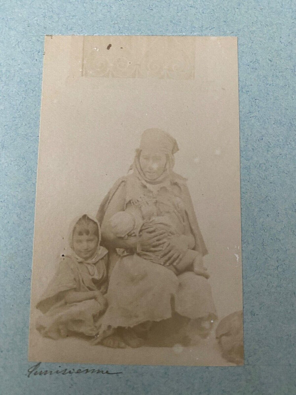 8 photographies anciennes marchand de beignets marocains tunisiens