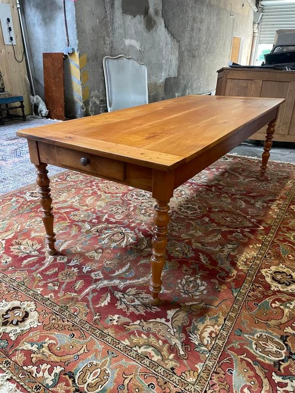 Louis Philippe period farmhouse table