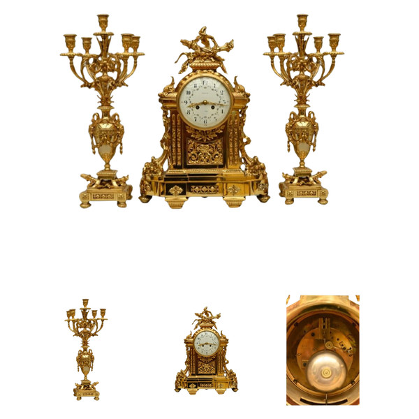 Garniture De Cheminée De Style Louis XVI