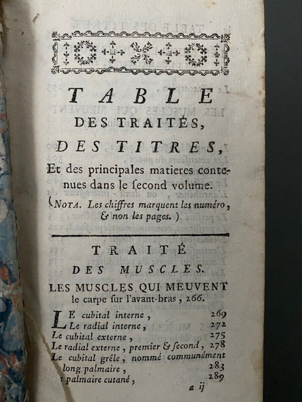 4 volumes Exposition Anatomique de la Structure du Corps Humain 1775