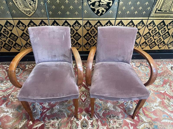 Pair of Bridges armchairs