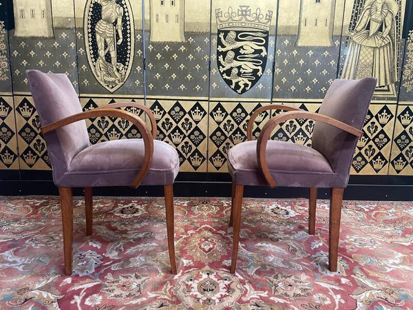 Pair of Bridges armchairs