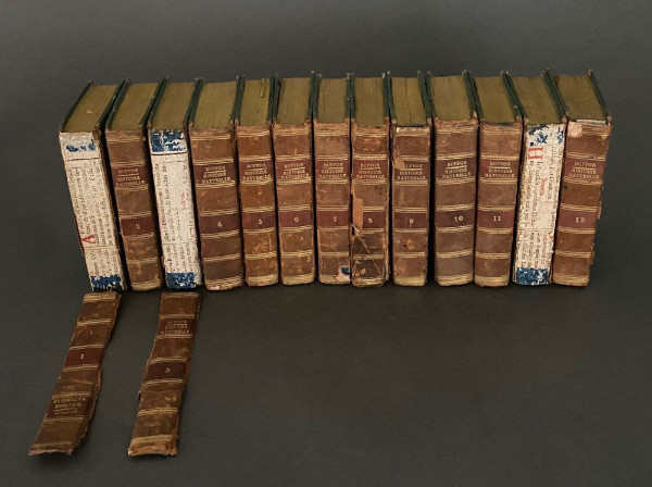 13 volumes Histoire Naturelle Générale et Particulière Buffon Imp. Royale