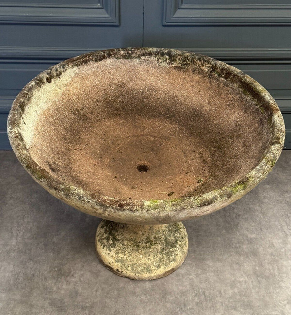 Diabolo cement planter by Willy Guhl 20th century