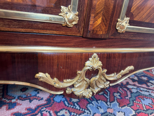 LOUIS XV NIEDRIGER SCHRANK MIT STEMPEL G.DURAND 